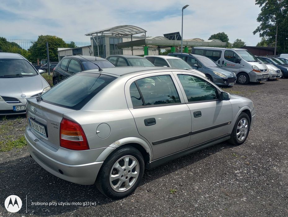 Opel Astra 1.6 + GAZ 101KM 2001r * el szyby KLIMA radio * TORUŃ