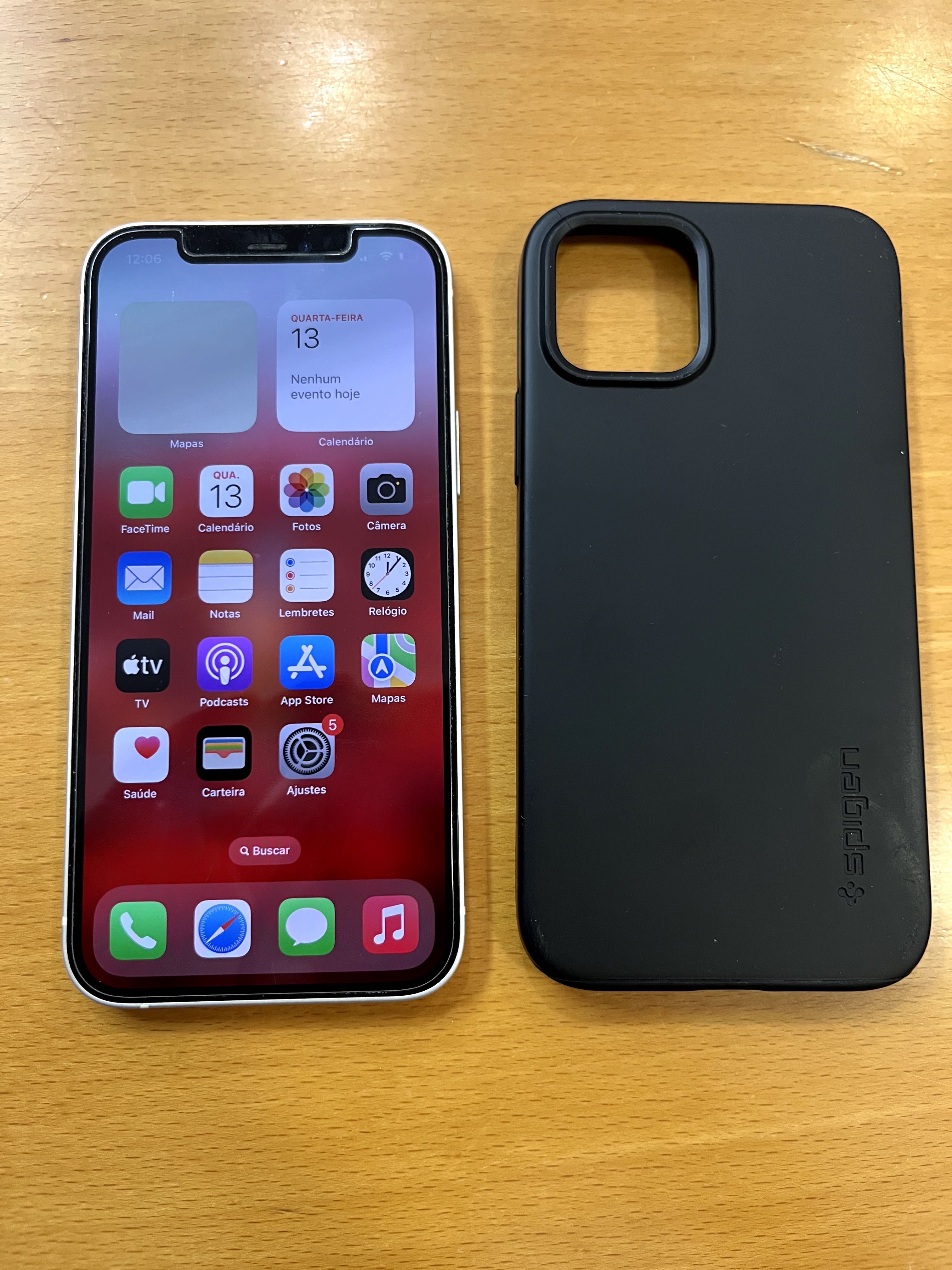 Iphone 12 (Capa + Película de Vidro)