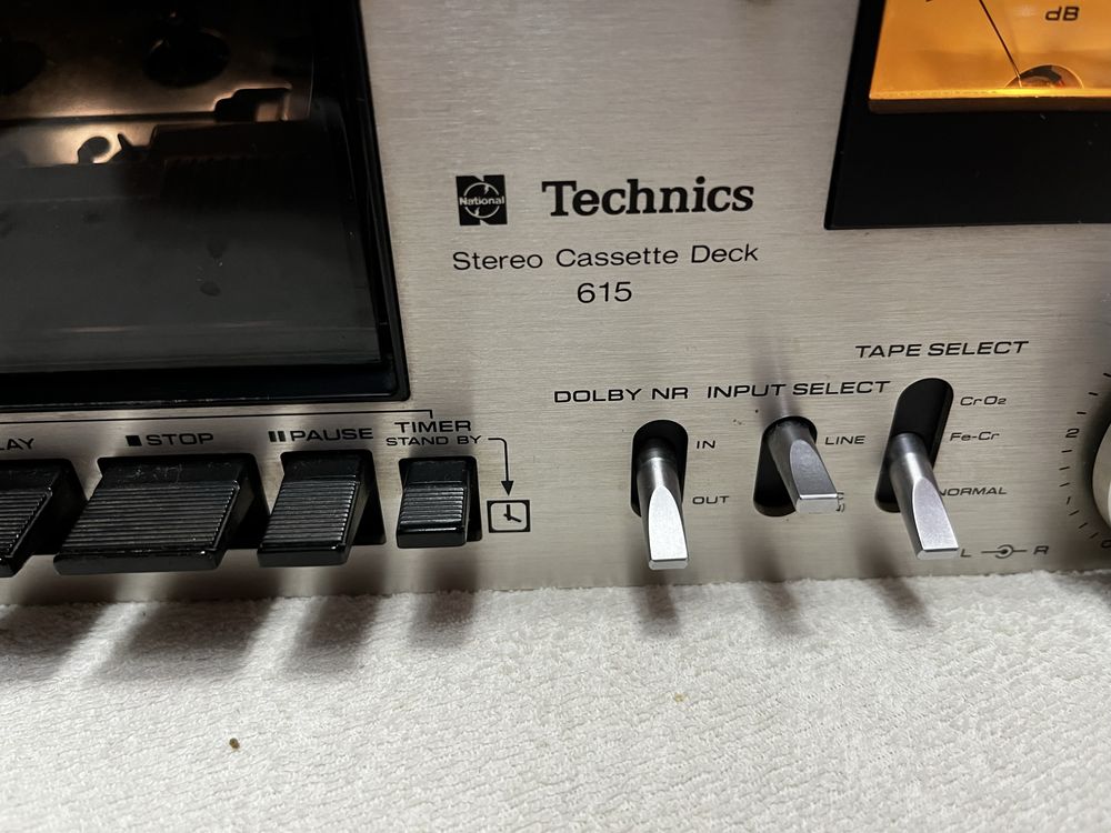 Technics casette deck  RS-615 US