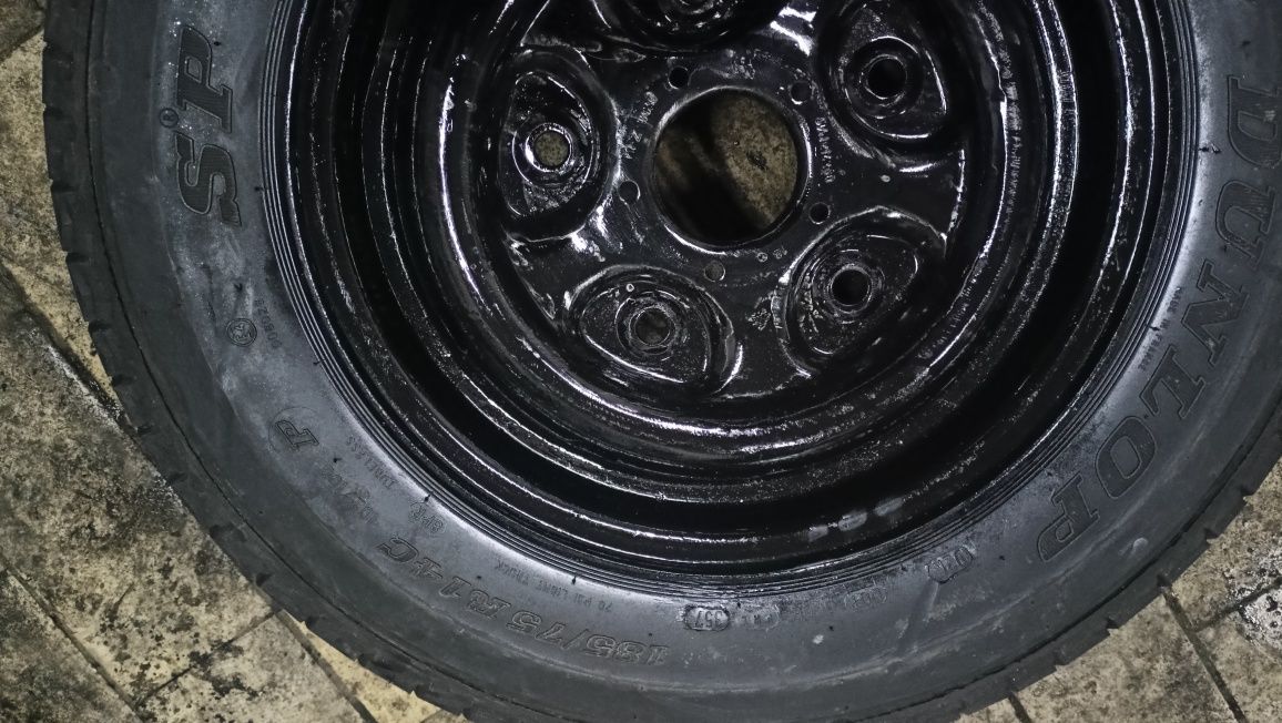 Ford transit Koło zapasowe opona Dunlopa 185/75 R 14 C
