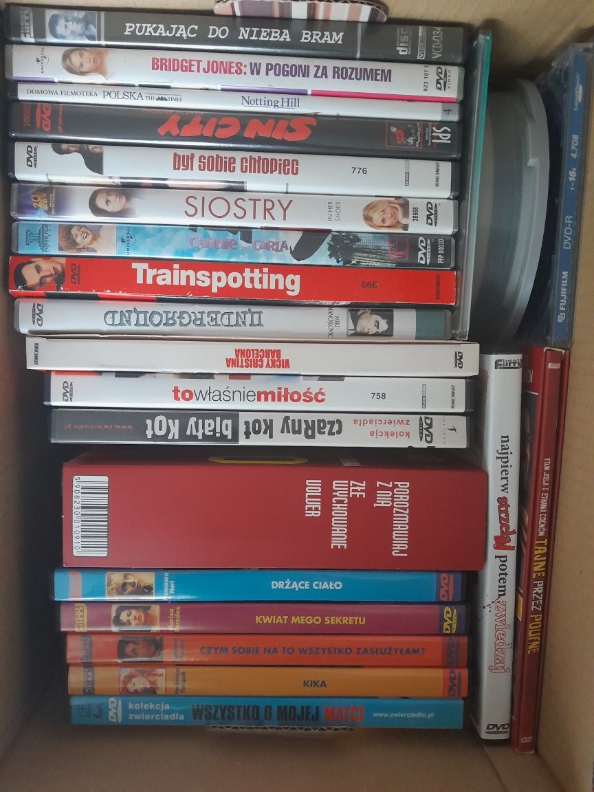 Bajki i filmy DVD na sprzedaż