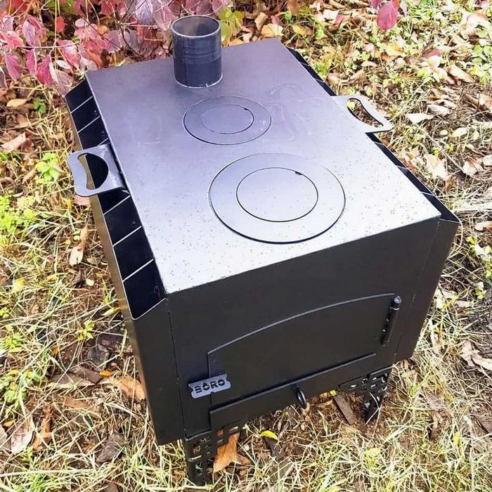 НАДІЙНА міні Буржуйка ‼️ Завод Булерьян печка камін піч пічка розбірна