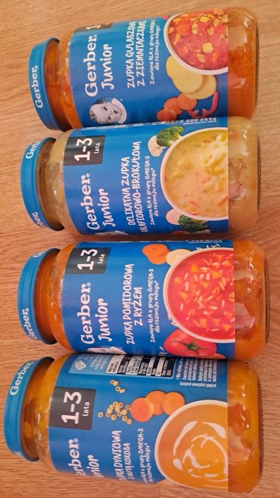 Zupka Gerber dla dzieci od 1 -3 lat