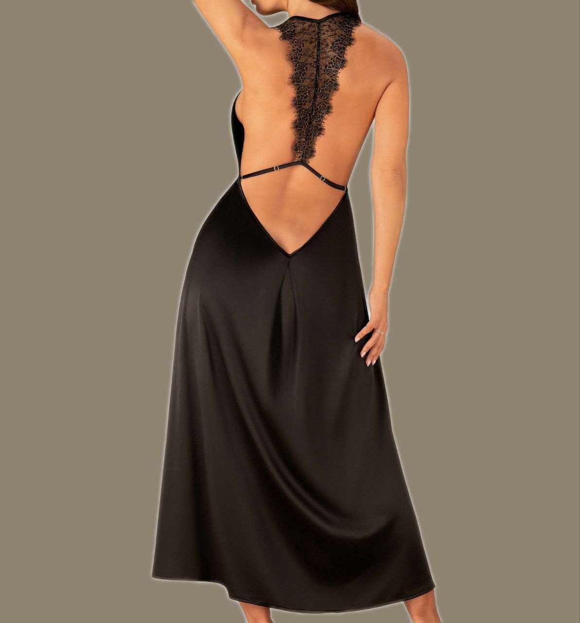 Nowy produkt–sukienka satynowa Agatya by Obsessive S/M w niskiej cenie