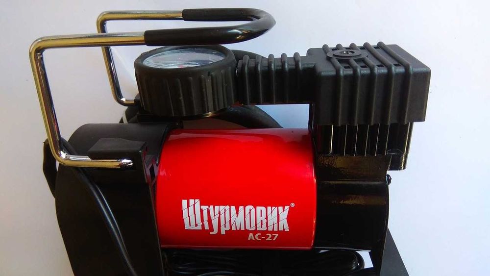Компрессор Штурмовик AC-27 автокомпрессор Автомобильный насос