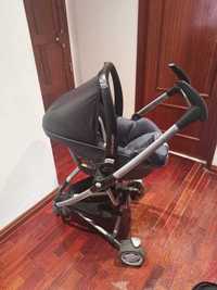 Carrinho Quinny Zapp com cadeira auto Bébé Confort