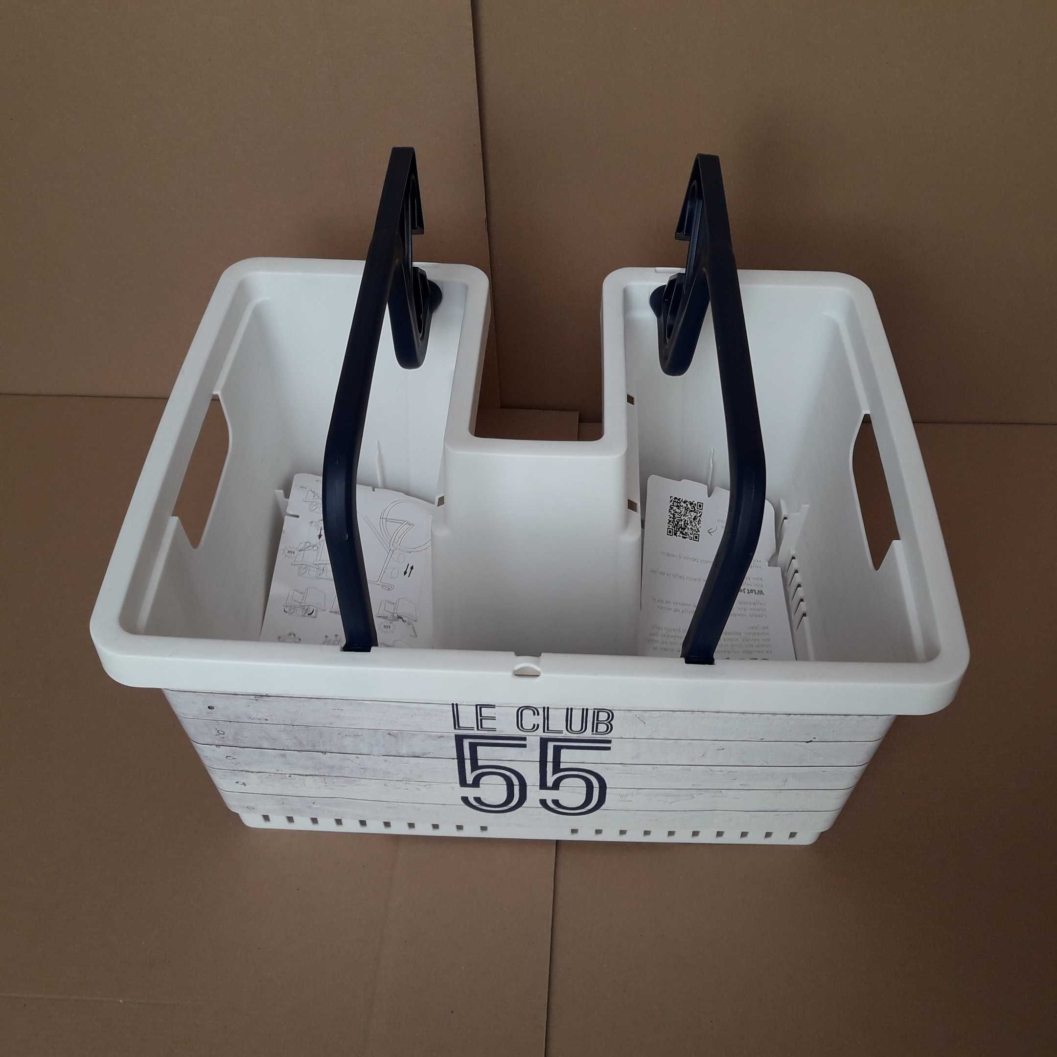 DUŻY KOSZ rowerowy MYBASKET Le Club Pojemność -  26L / Udźwig do 9kg