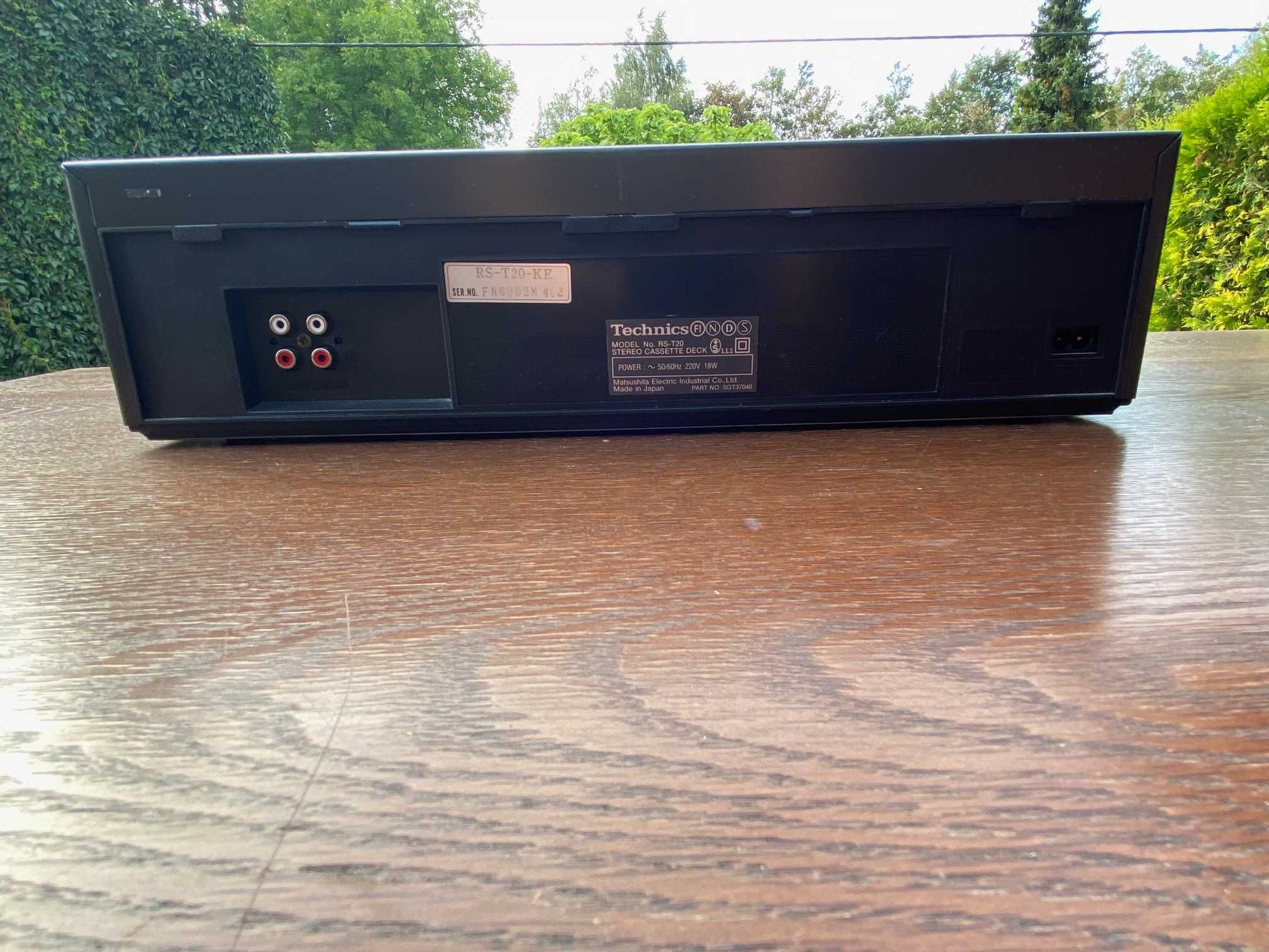 Technics - magnetofon kasetowy RS-T20