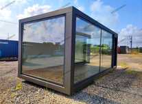 Contentores módulares / Stands de vendas modulares