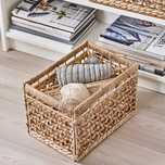 Cestos de vime, arrumação e decoração_x6