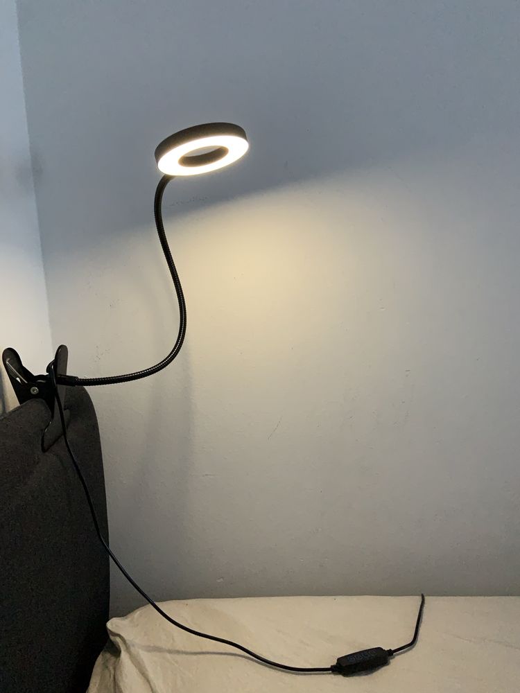Lâmpada De Mesa Alimentação Usb