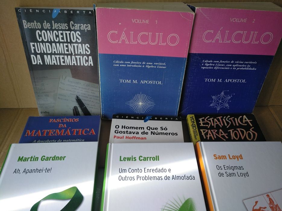 Lote de livros técnicos/científicos