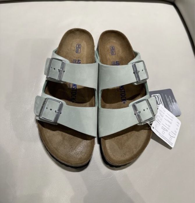 Arizona birkenstock 40 miętowe