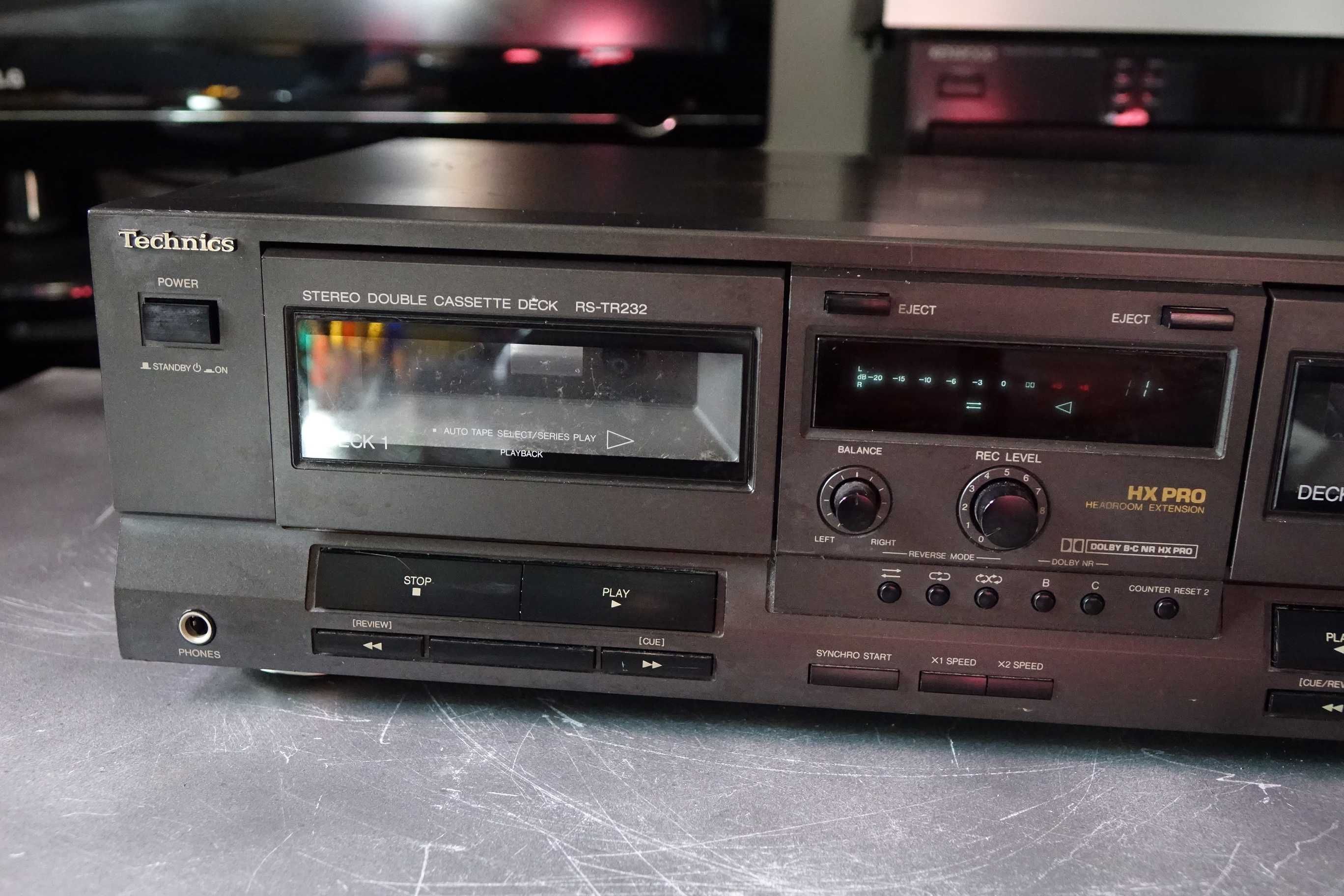 Magnetofon dwukasetowy TECHNICS RSTR 232