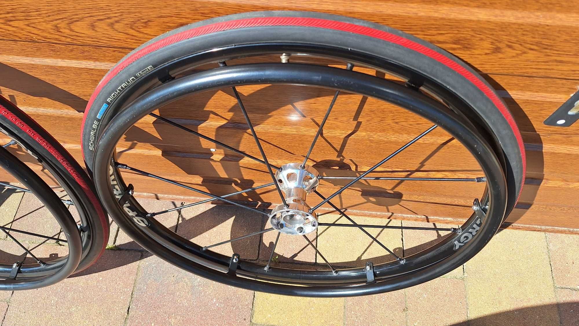 Koła Spinergy do wózka inwalidzkiego oś 12 GTM aktywnego 24 " wysyłka