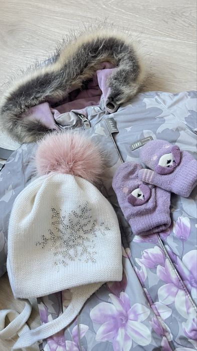 Зимовий комбінезон курточка штани  Lenne 86+6 см Ленне