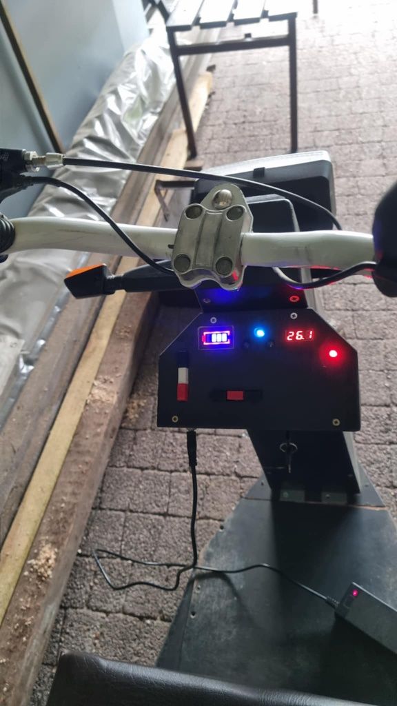 Pojazd wózek elektryczny dla dorosłych samoróbka