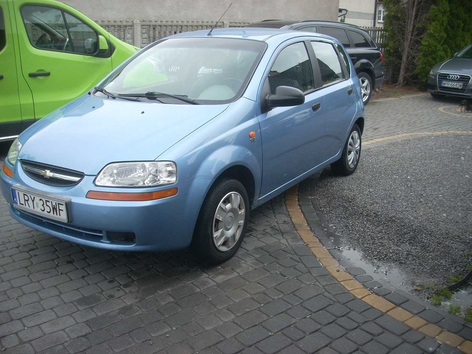 chevrolet Aveo 1.2, mały przebig, dobry stan