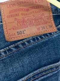 Levis 501 W34 L34 чоловічі Оригінал