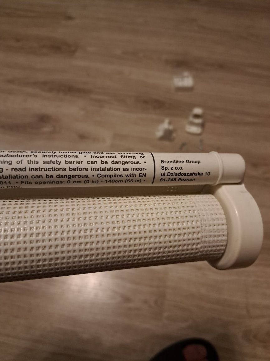Bramka zabezpieczająca zwijana regulowana lionelo