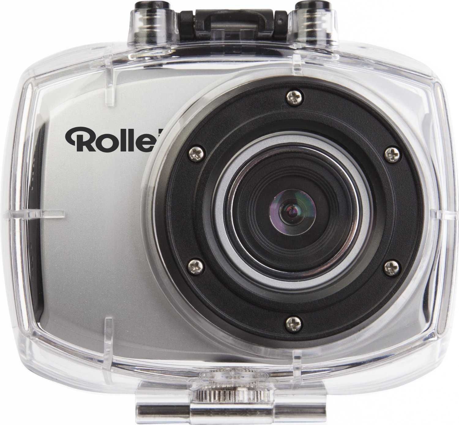 Maquina foto Rollei Racy Full HD;comando;caixa estanque; ler anuncio