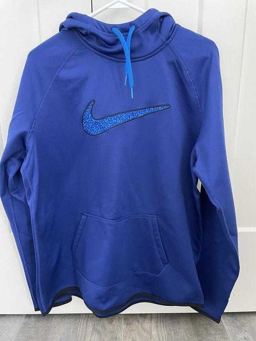 Толстовка Nike Therma Fit Sweatshirt Blue