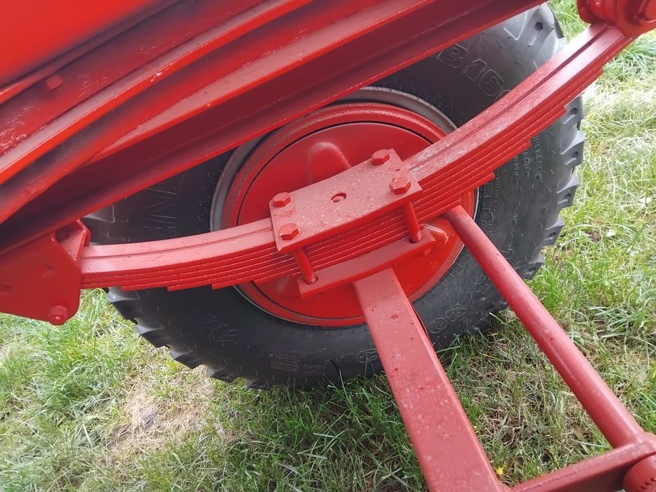 Przyczepa 3 stronny wywrotka autosan d47 d55 krone 6 ton