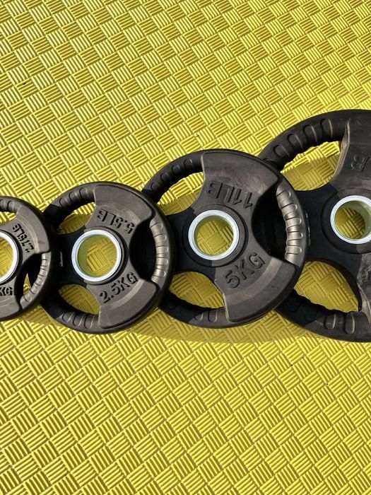 Obciążenie OLIMPIJSKIE NOWE 51mm TALERZ KRĄŻEK 20 10 5 2,5 1,25 KG