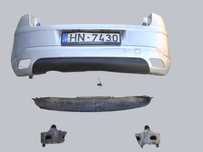 Задний бампер Ситроен С4 купе Citroen C4