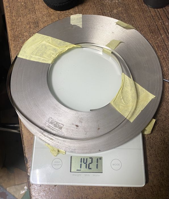 Нікельована стрічка 0.1*7мм