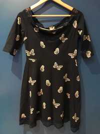 Sukienka w motyle - Dorothy Perkins rozmiar 40