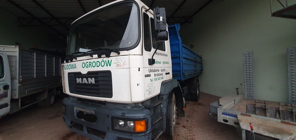 Man f2000 wywrotka 4x2