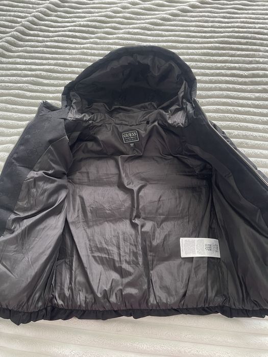 Куртка, пуховик дитяча Guess оригінал чорна