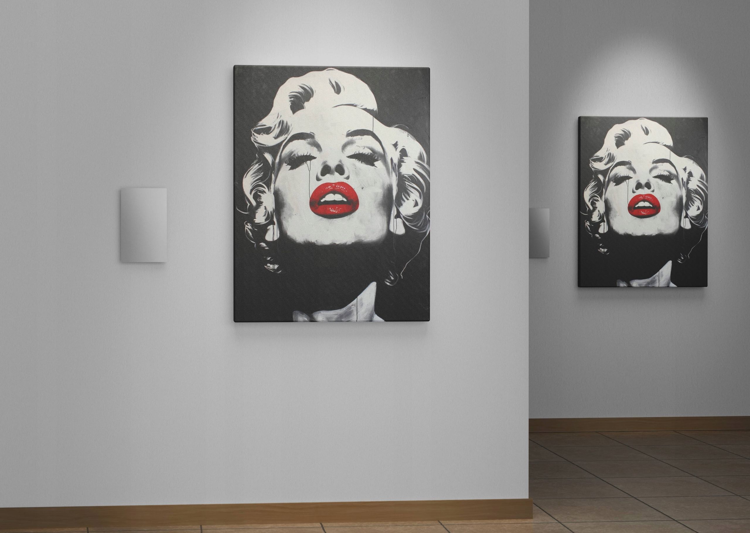 Obraz na płótnie Marilyn Monroe 90x120 cm - Ikona Popkultury
