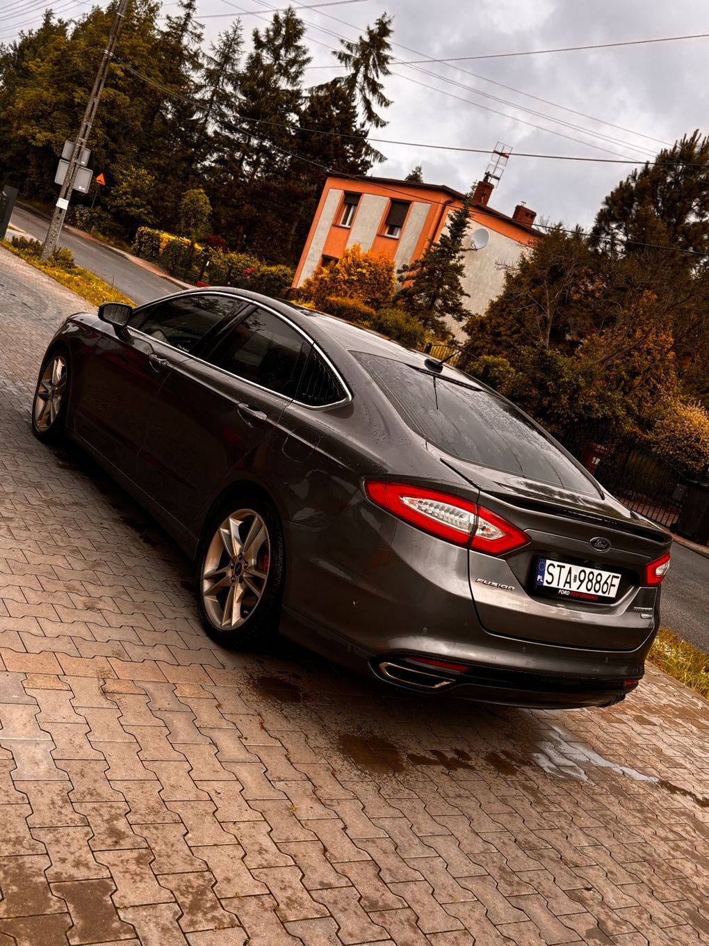 Ford Fusion Piękny Ford fusion mk5 titanium