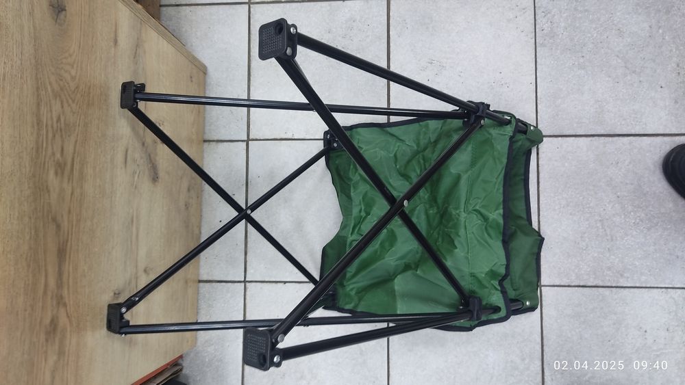 Рыбацкий туристический раскладной стульчик стул стиiлец в отличном сос