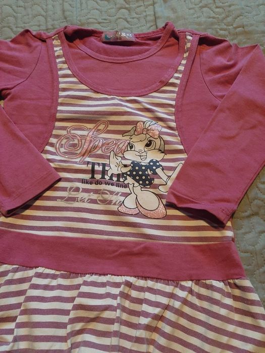 Bluzki z długim rękawem,  tunika 2 szt. c&A 116