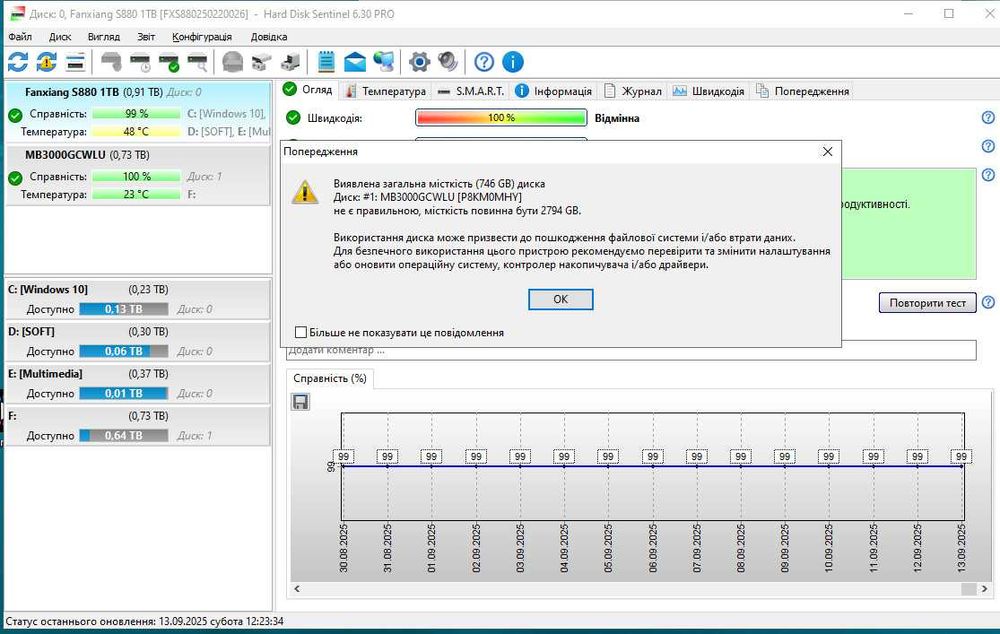Док станція + HDD  Hitachi 3 Tb