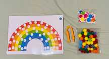 Vendo Kit Arco-íris (atividade infantil)