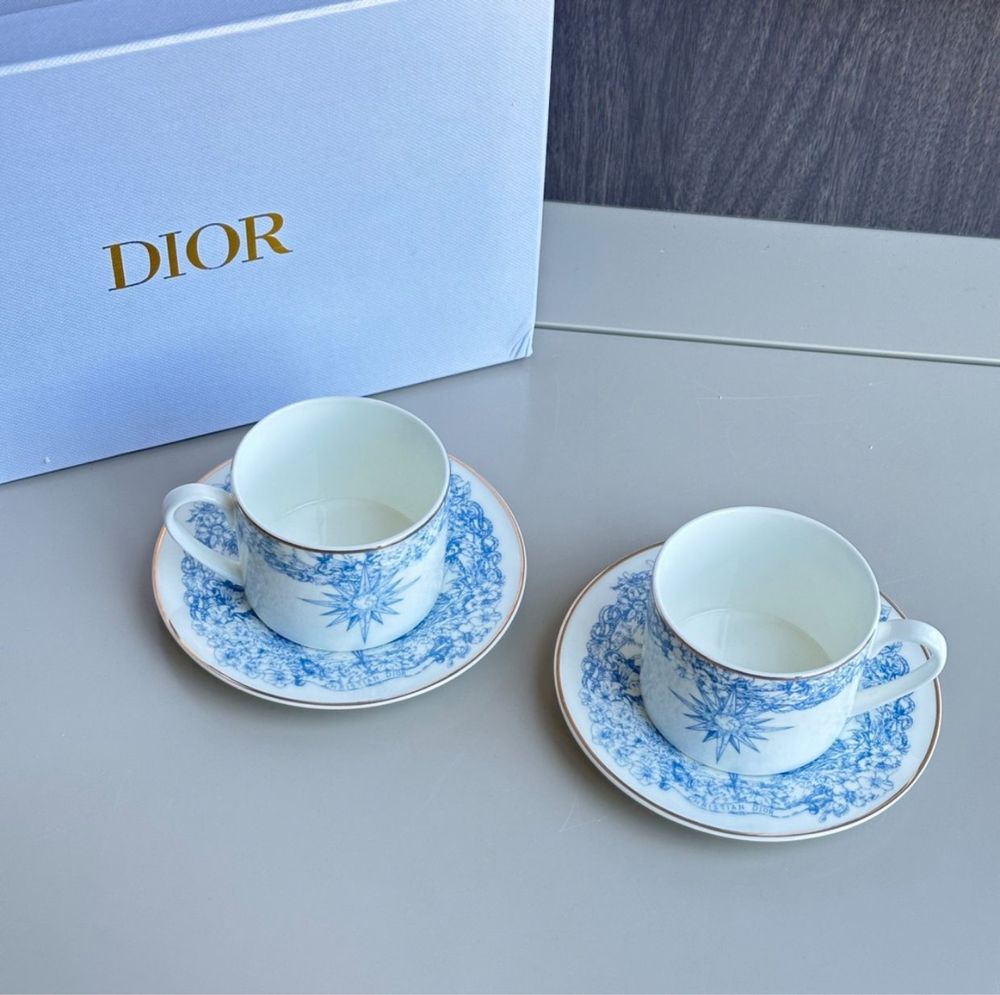 Набір чашок DIOR посуд фірмовий