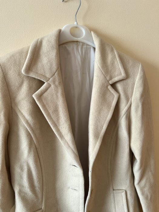 Sobertudo bege classico S