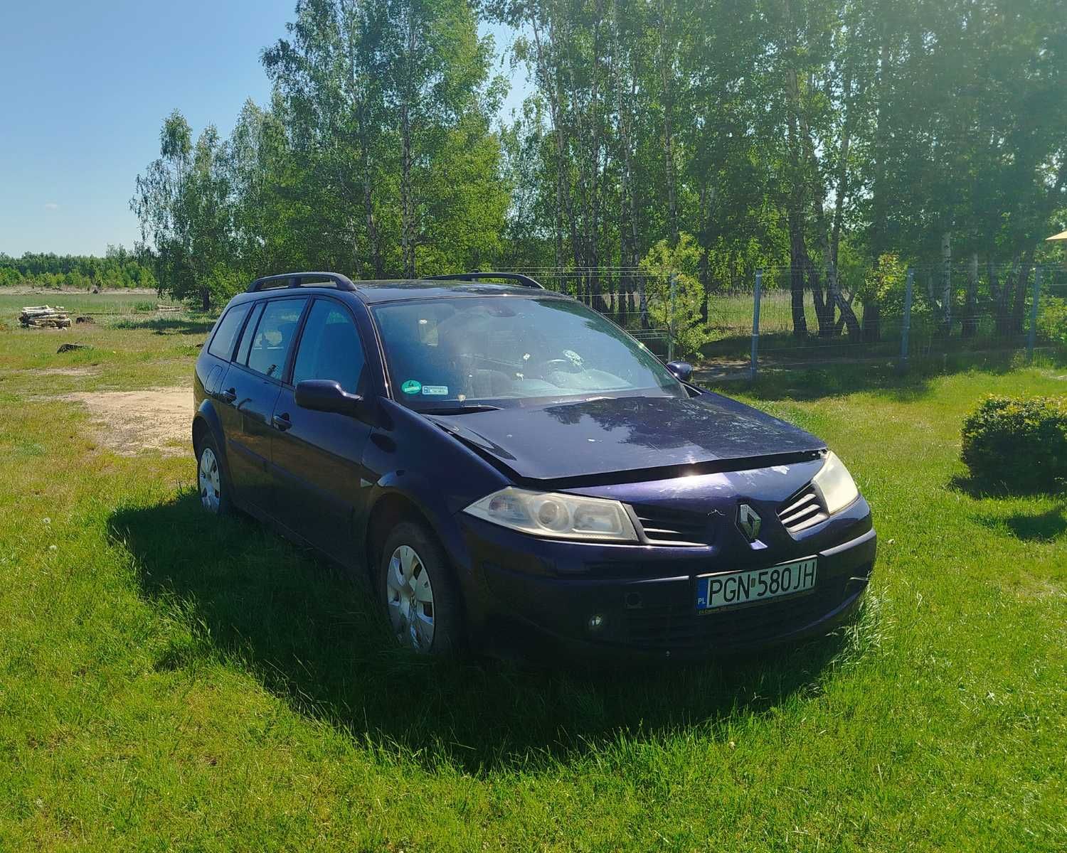 Renault Megane II 1.9 Automat - Uszkodzony