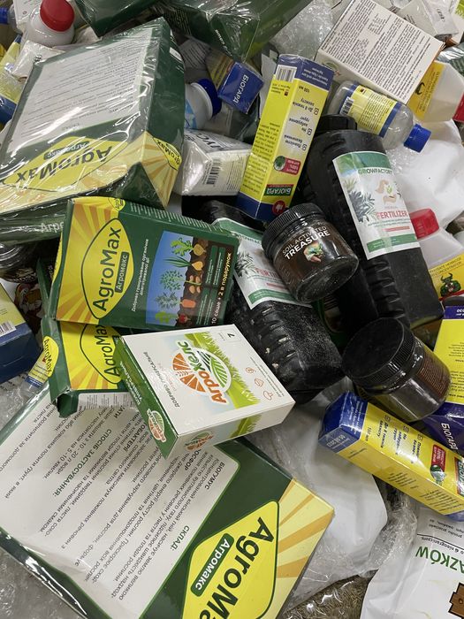 Агрохімія в палетах