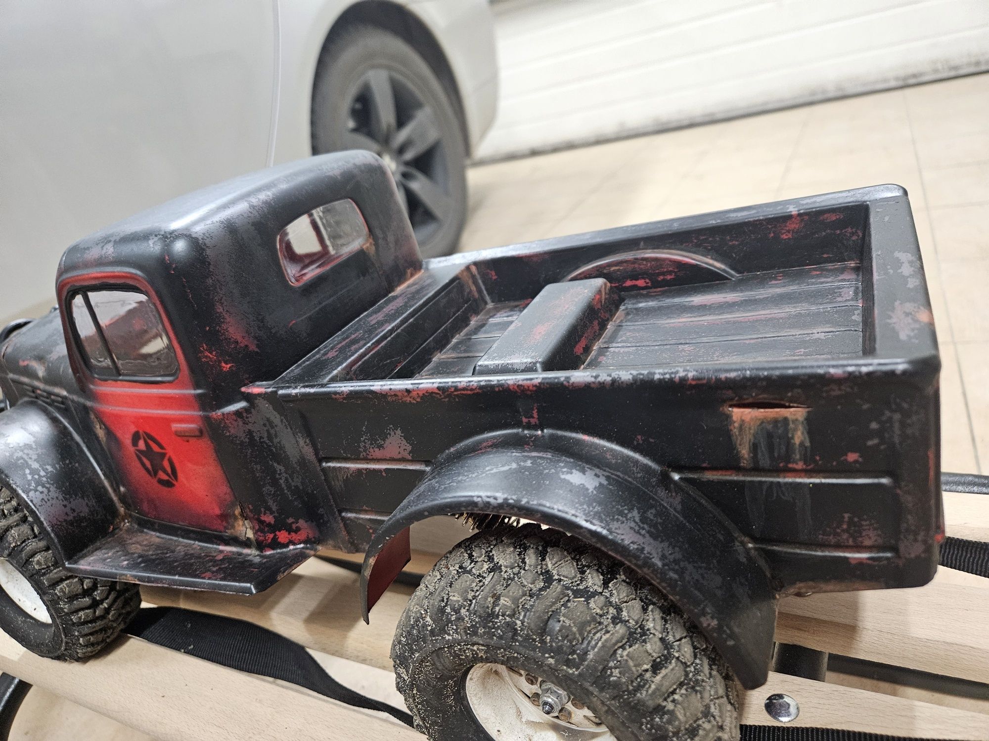 Karoseria RC trial crawler 1:10 dodge 313mm