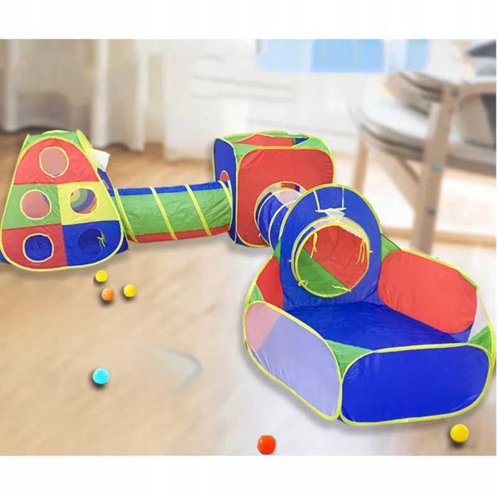 Namiot tunel 5w1 ogród domek basen na piłki plac zabaw dzieci 600-57