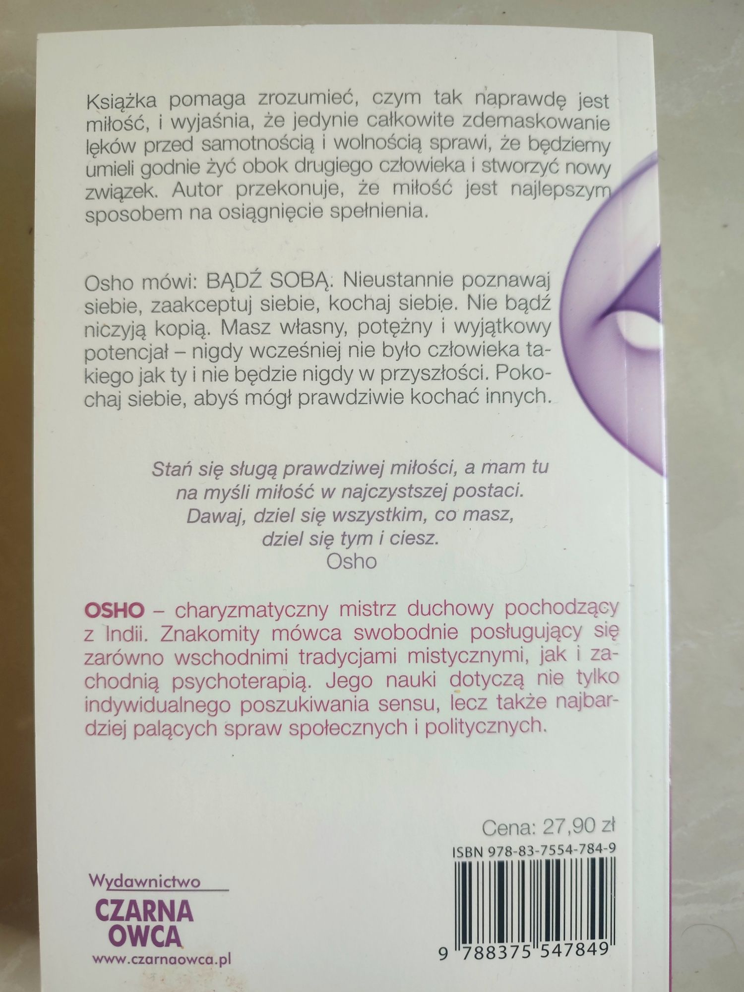 Osho - Miłość, wolność, samotność NOWA