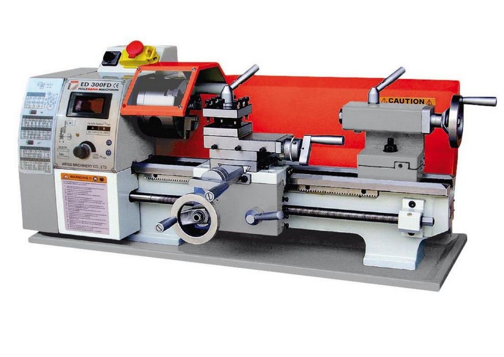 Torno mecânico HOLZMANN ED 300FD 300 mm entre pontos. AP28