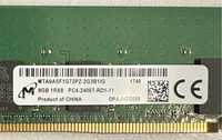 8Gb/16Gb RAM Micron DDR4 2400 mhz ECC
