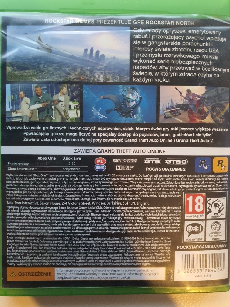 GTA5 Pl Xbox One S X Series