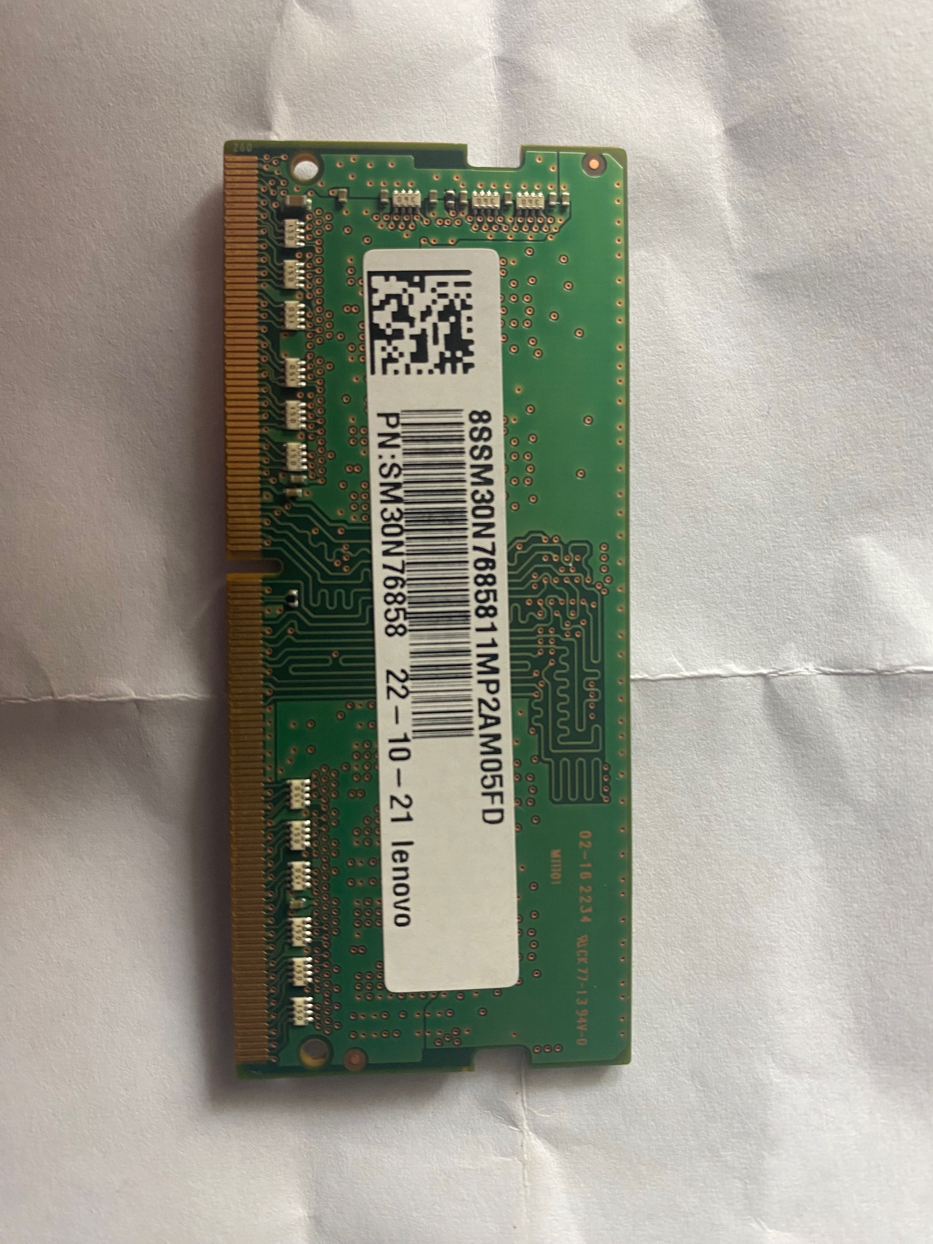 DDR4 SAMSUNG 8GB 1Rx16 3200 MHz